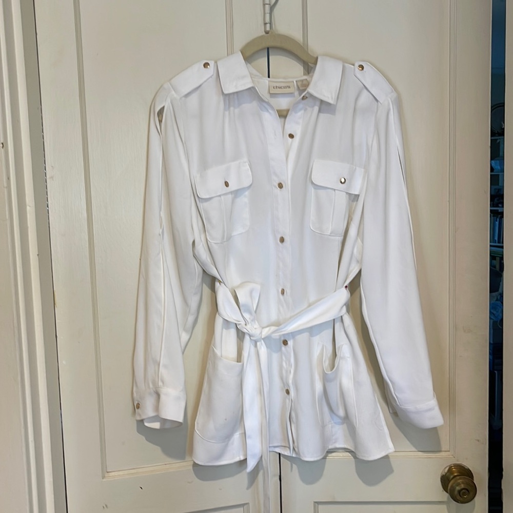 White Chicos Blouse size 12 (2)